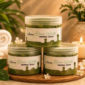 Elixire white herbal soap