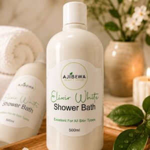 Elixir white shower bath