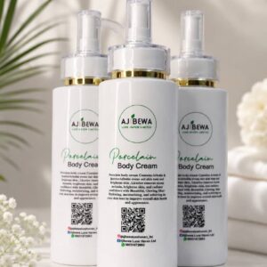 Porcelain body cream