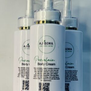 Porcelain body cream